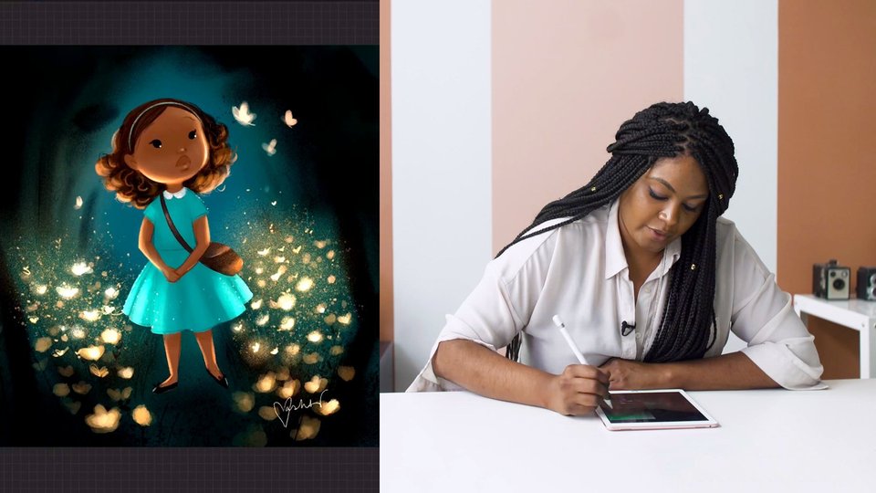 Illustrating in Procreate Online Course by Vashti Harrison