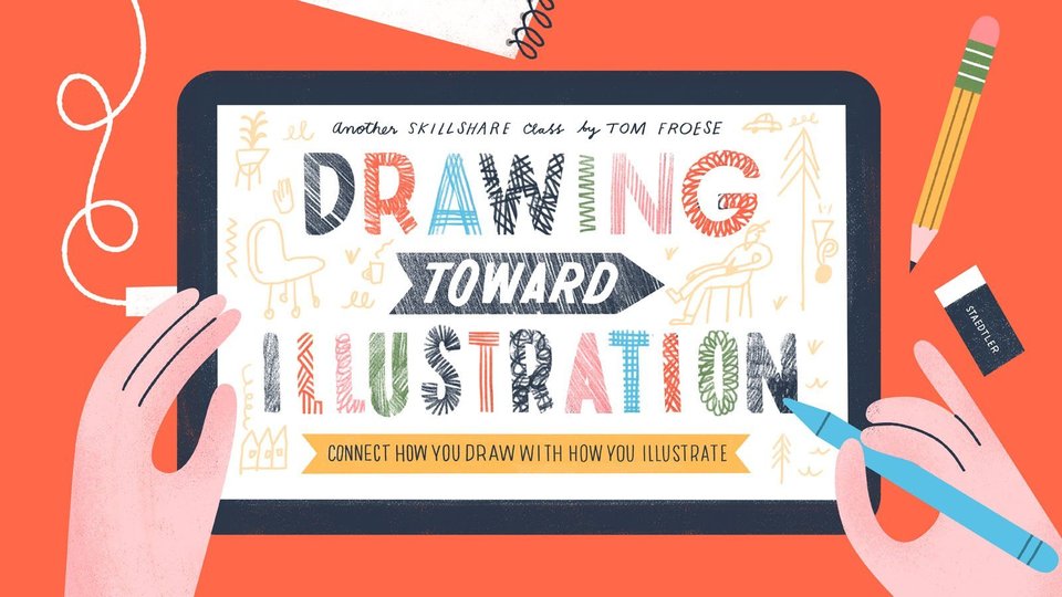Drawing Toward Illustration Online Course by Tom Froese