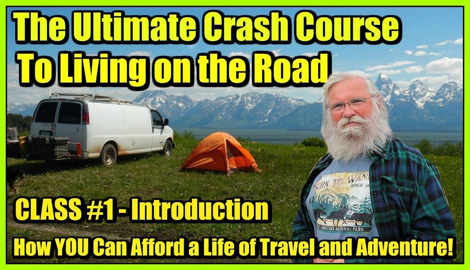 The Ultimate Crash Course to Living On the Road Online Course by Bob Wells CheapRVLiving